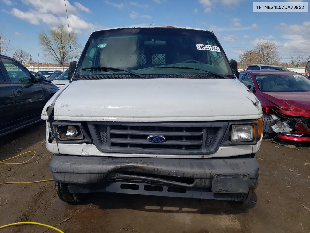 2007 Ford Econoline E250 Van VIN: 1FTNE24L57DA70832 Lot: 50041744