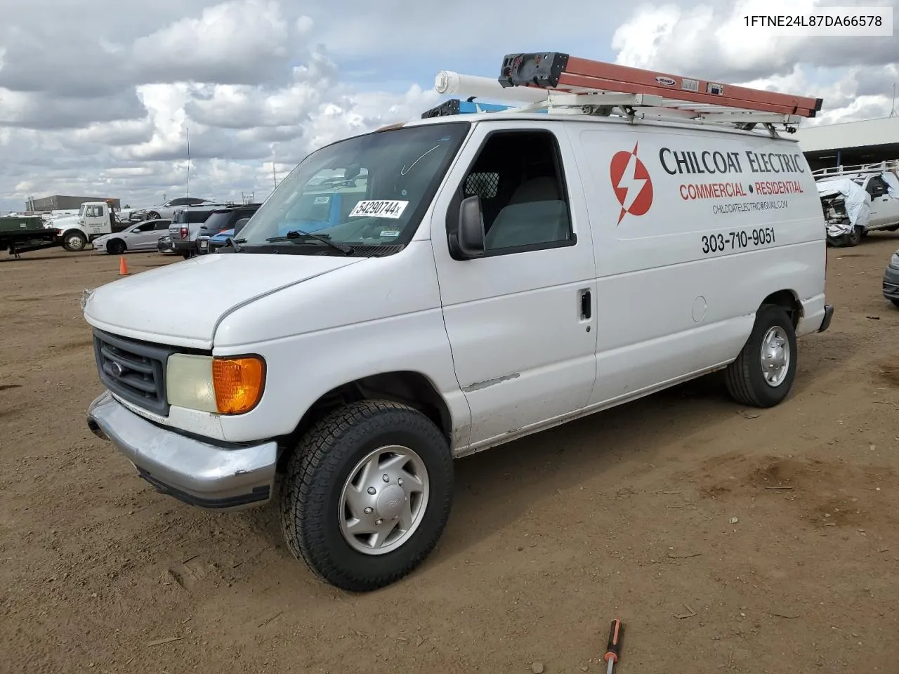 2007 Ford Econoline E250 Van VIN: 1FTNE24L87DA66578 Lot: 54290744