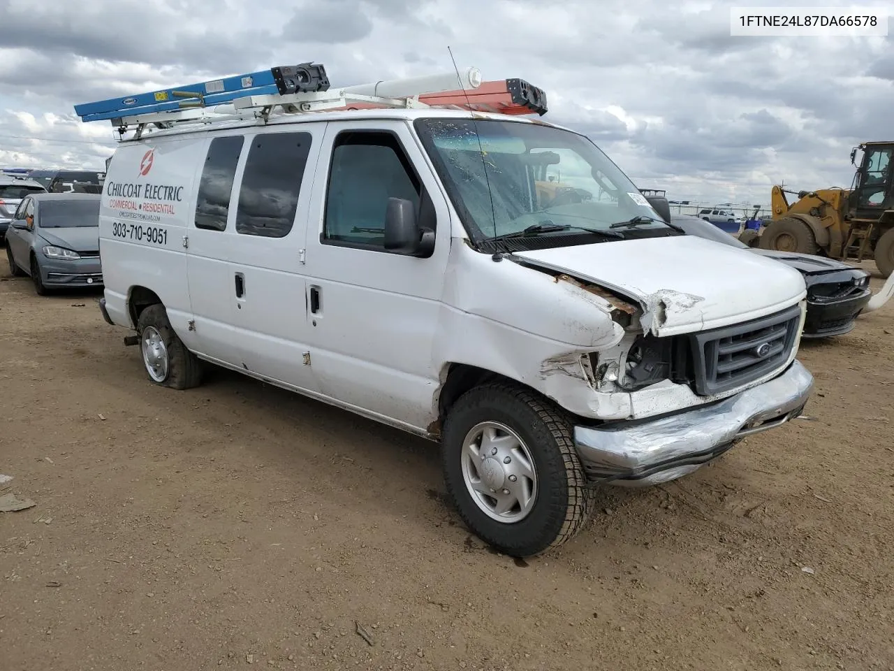 2007 Ford Econoline E250 Van VIN: 1FTNE24L87DA66578 Lot: 54290744