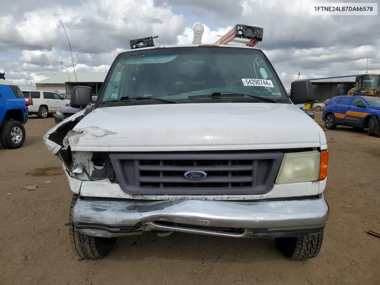 2007 Ford Econoline E250 Van VIN: 1FTNE24L87DA66578 Lot: 54290744