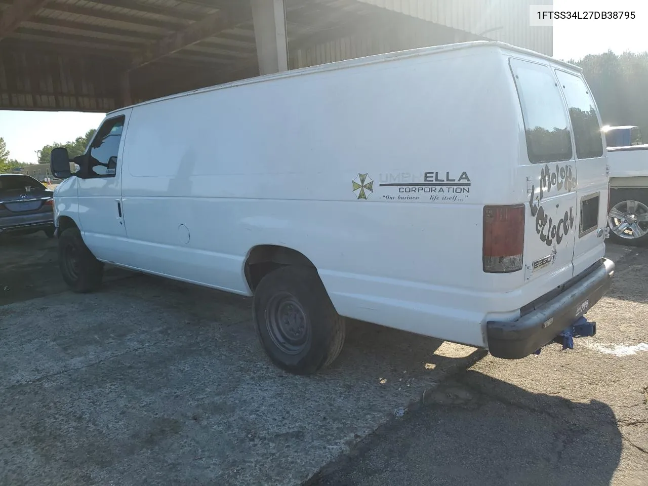 2007 Ford Econoline E350 Super Duty Van VIN: 1FTSS34L27DB38795 Lot: 57804784