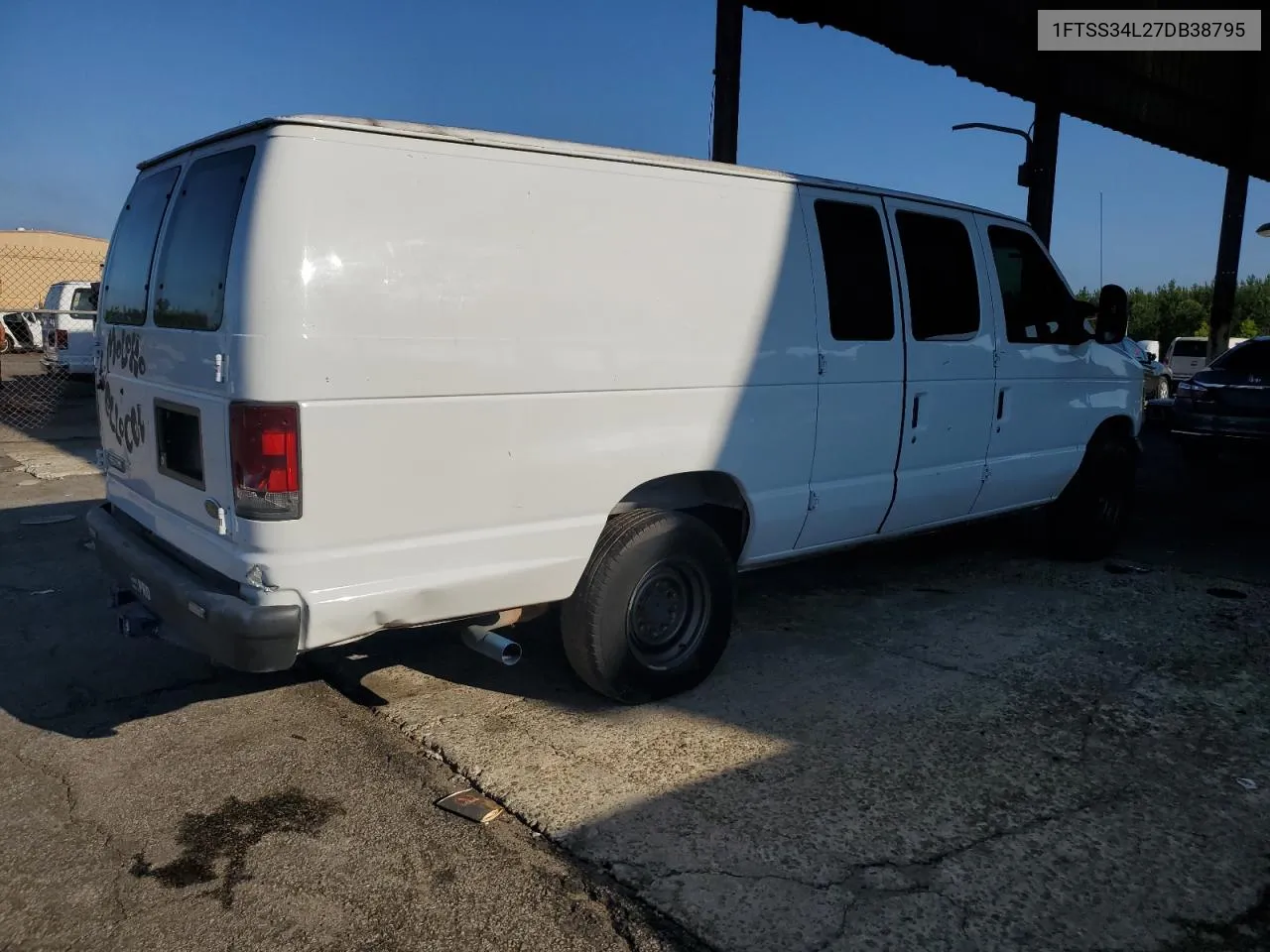 2007 Ford Econoline E350 Super Duty Van VIN: 1FTSS34L27DB38795 Lot: 57804784