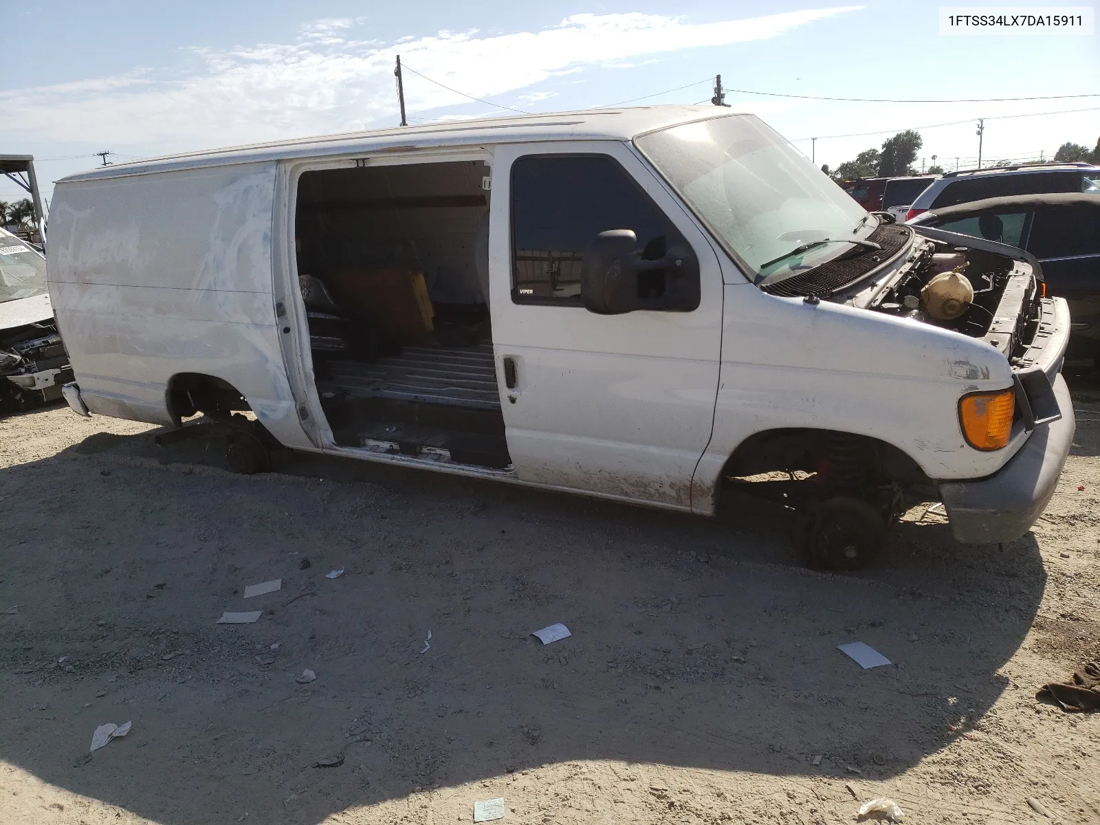 2007 Ford Econoline E350 Super Duty Van VIN: 1FTSS34LX7DA15911 Lot: 63529714