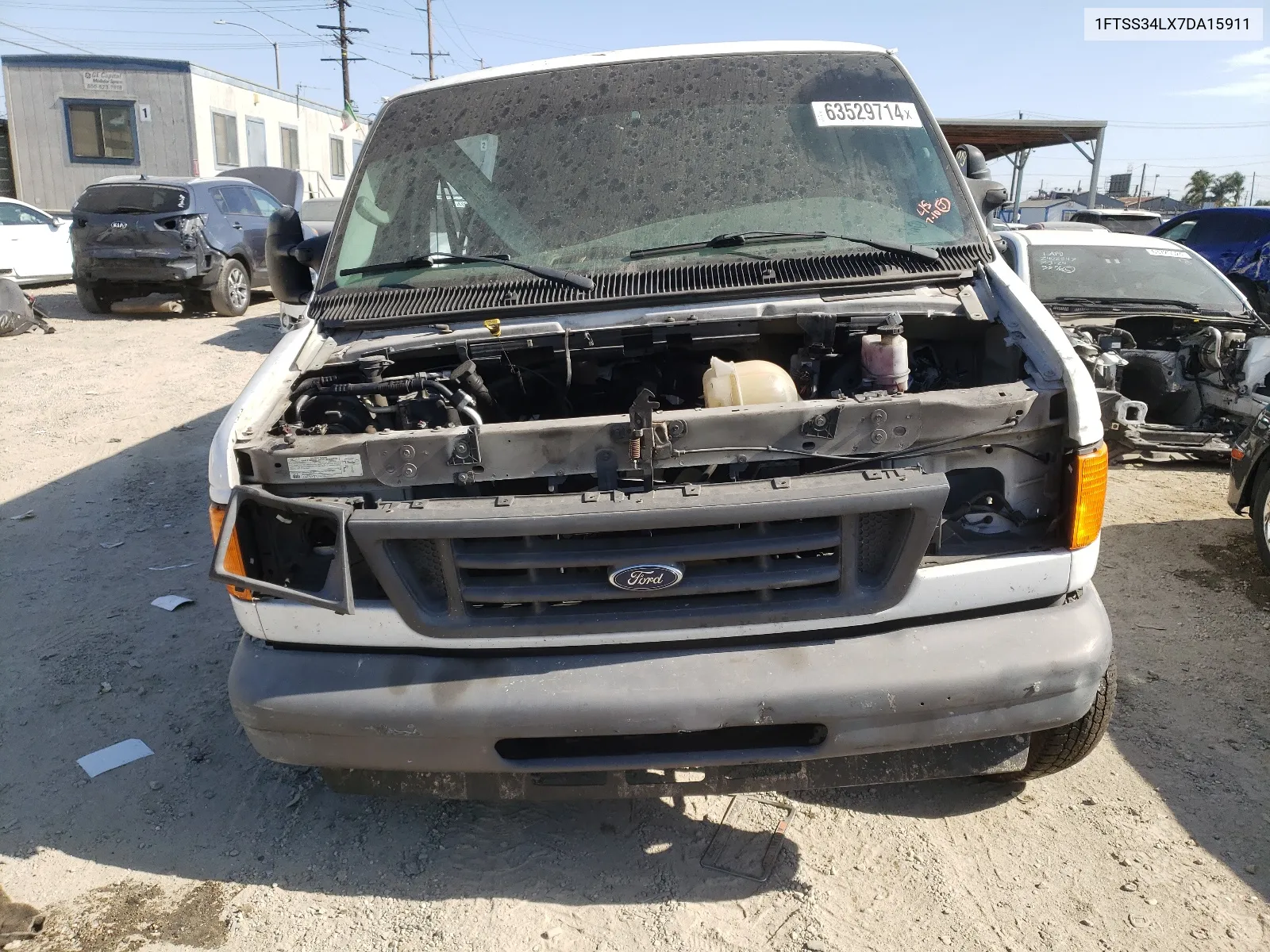 2007 Ford Econoline E350 Super Duty Van VIN: 1FTSS34LX7DA15911 Lot: 63529714