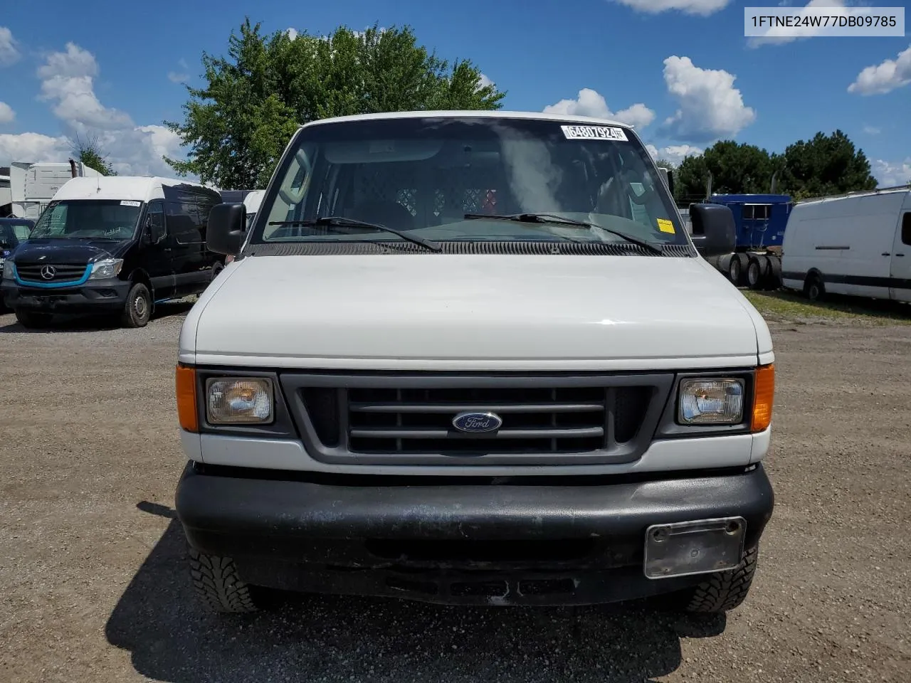 2007 Ford Econoline E250 Van VIN: 1FTNE24W77DB09785 Lot: 64807924