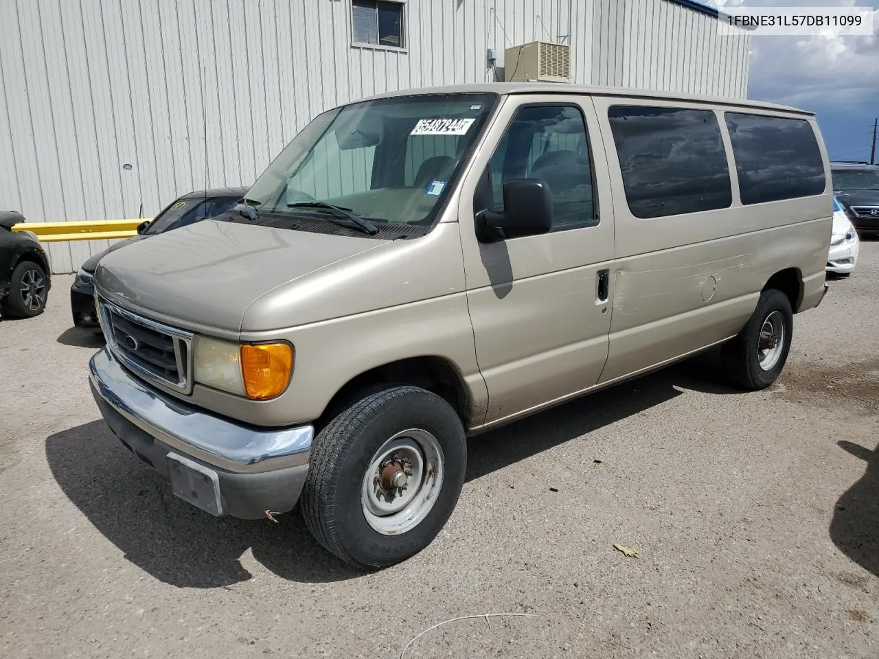 2007 Ford Econoline E350 Super Duty Wagon VIN: 1FBNE31L57DB11099 Lot: 65487244