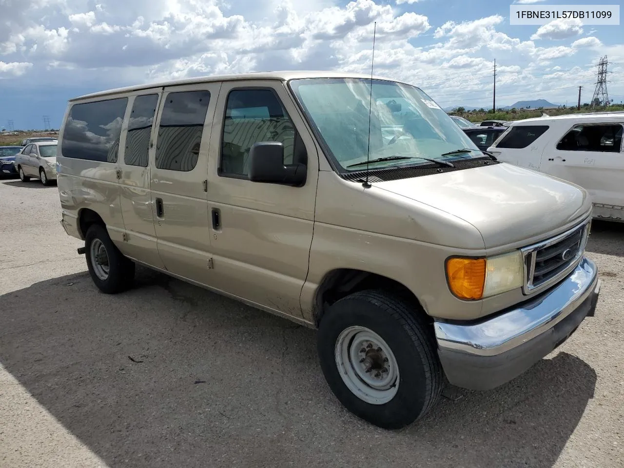 2007 Ford Econoline E350 Super Duty Wagon VIN: 1FBNE31L57DB11099 Lot: 65487244