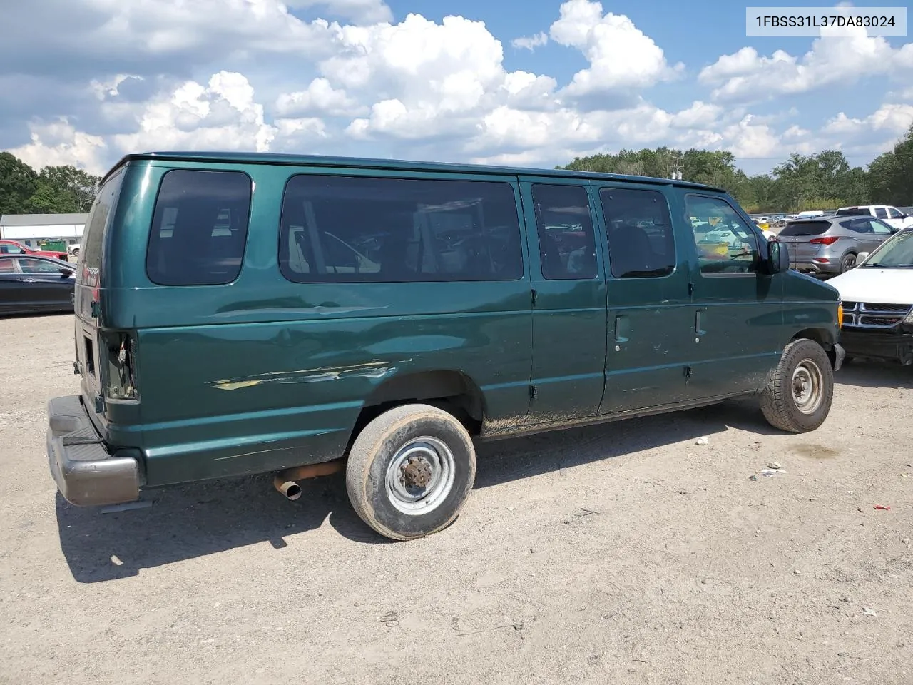 2007 Ford Econoline E350 Super Duty Wagon VIN: 1FBSS31L37DA83024 Lot: 66709554