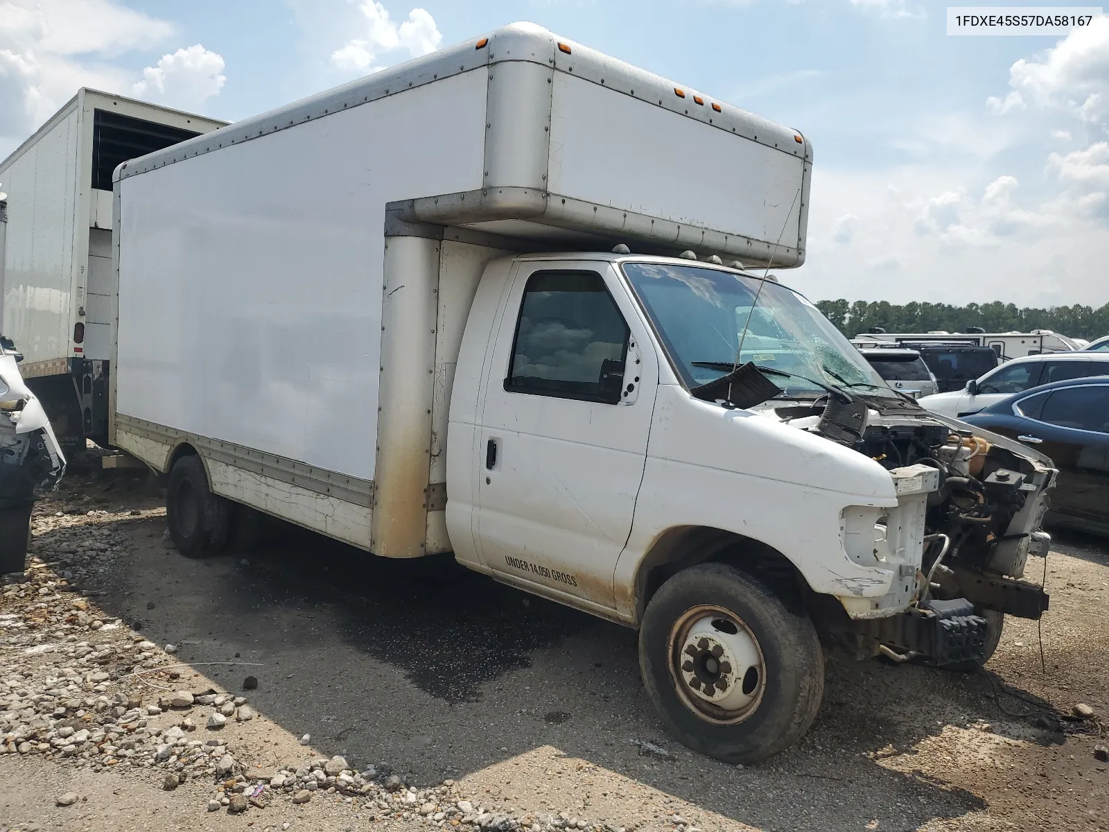 2007 Ford Econoline E450 Super Duty Cutaway Van VIN: 1FDXE45S57DA58167 Lot: 67718844