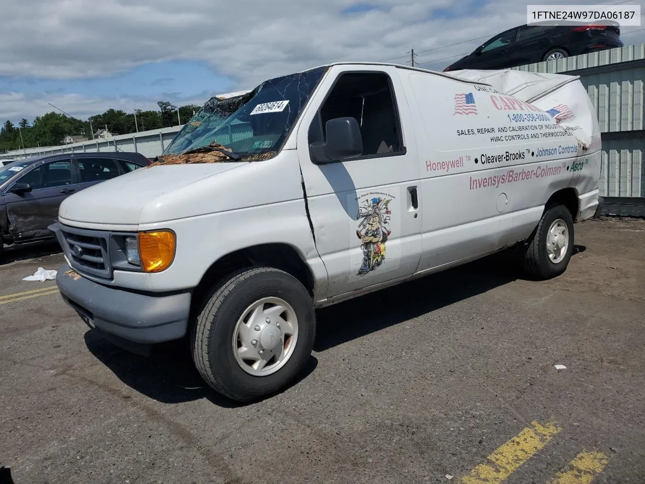 2007 Ford Econoline E250 Van VIN: 1FTNE24W97DA06187 Lot: 68264614