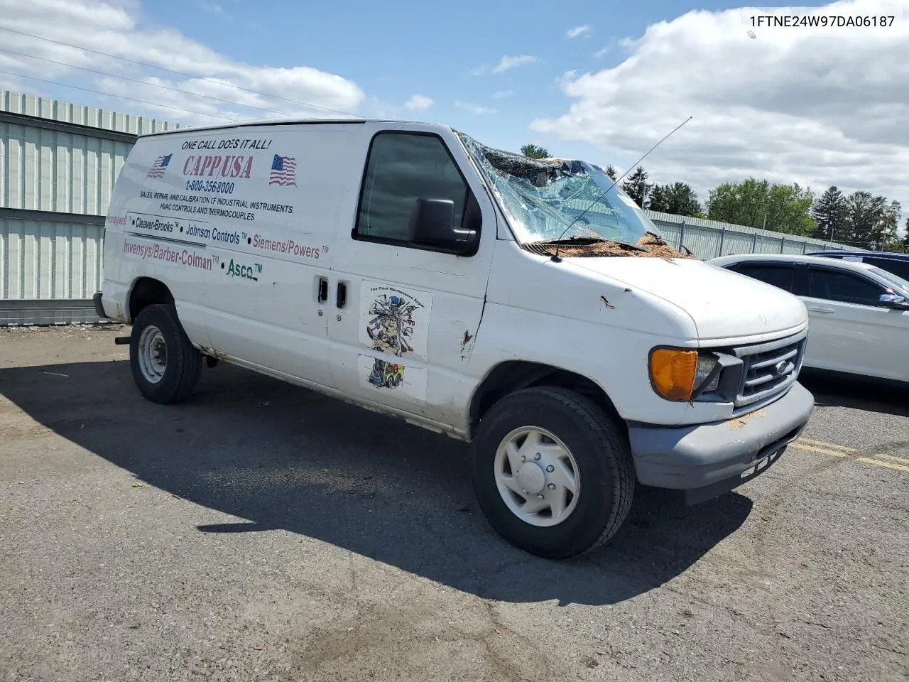 2007 Ford Econoline E250 Van VIN: 1FTNE24W97DA06187 Lot: 68264614