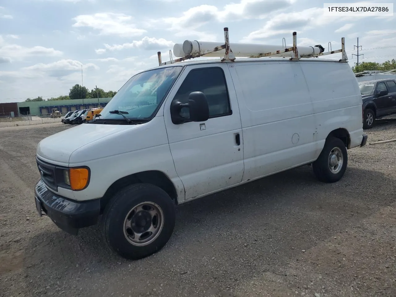 2007 Ford Econoline E350 Super Duty Van VIN: 1FTSE34LX7DA27886 Lot: 69165694