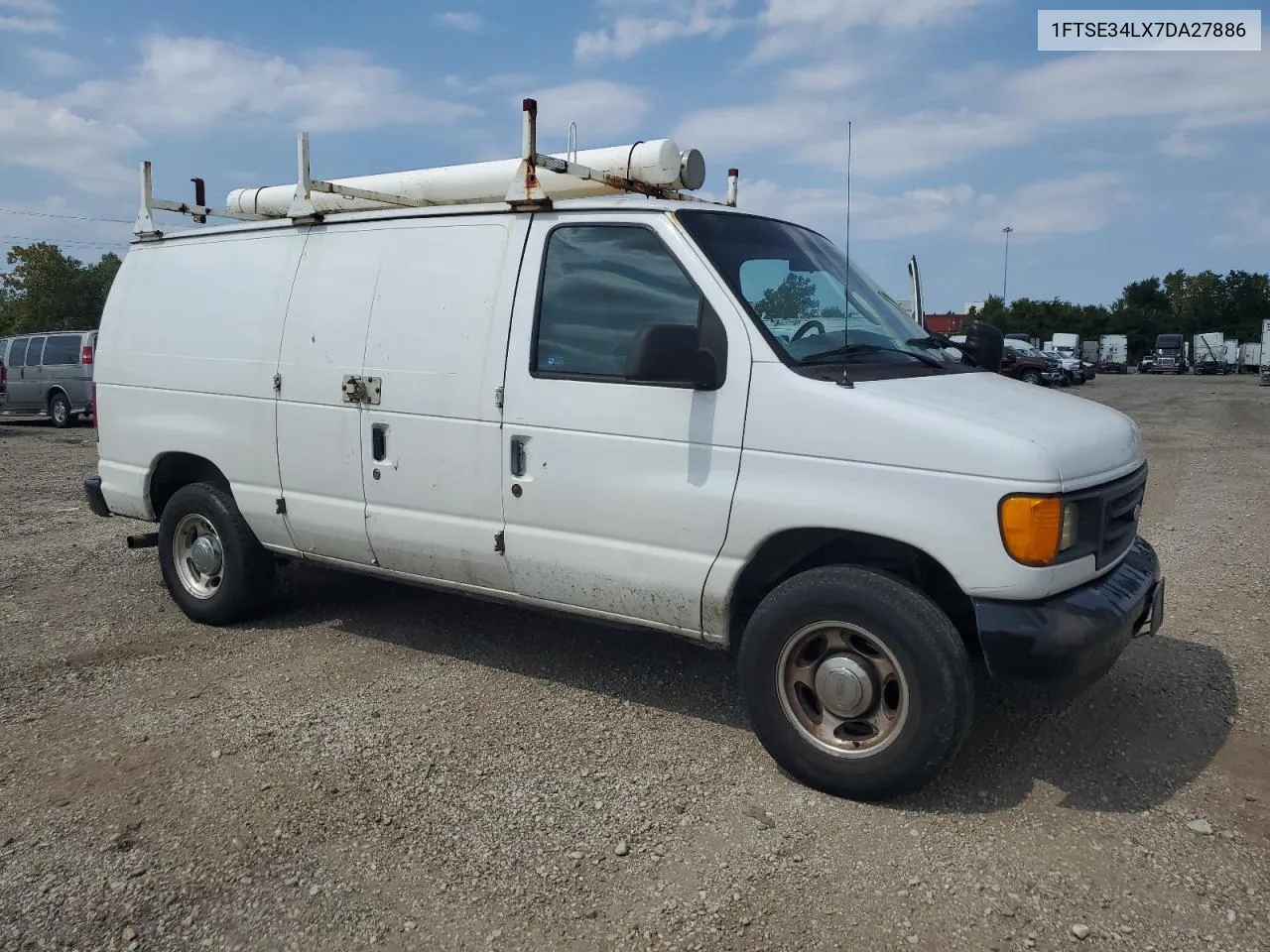 2007 Ford Econoline E350 Super Duty Van VIN: 1FTSE34LX7DA27886 Lot: 69165694