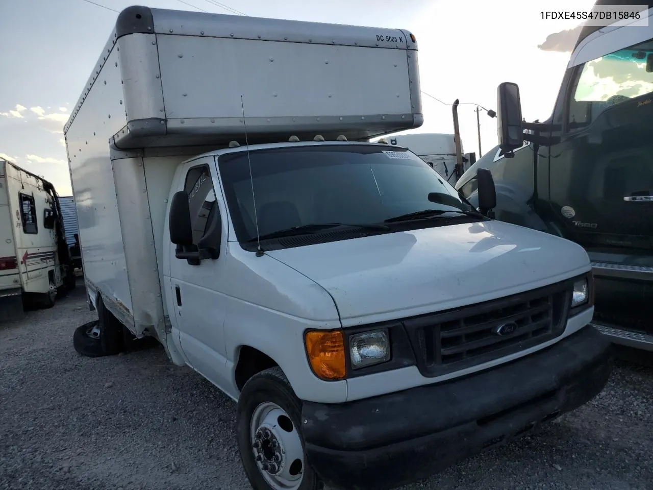 2007 Ford Econoline E450 Super Duty Cutaway Van VIN: 1FDXE45S47DB15846 Lot: 69620284