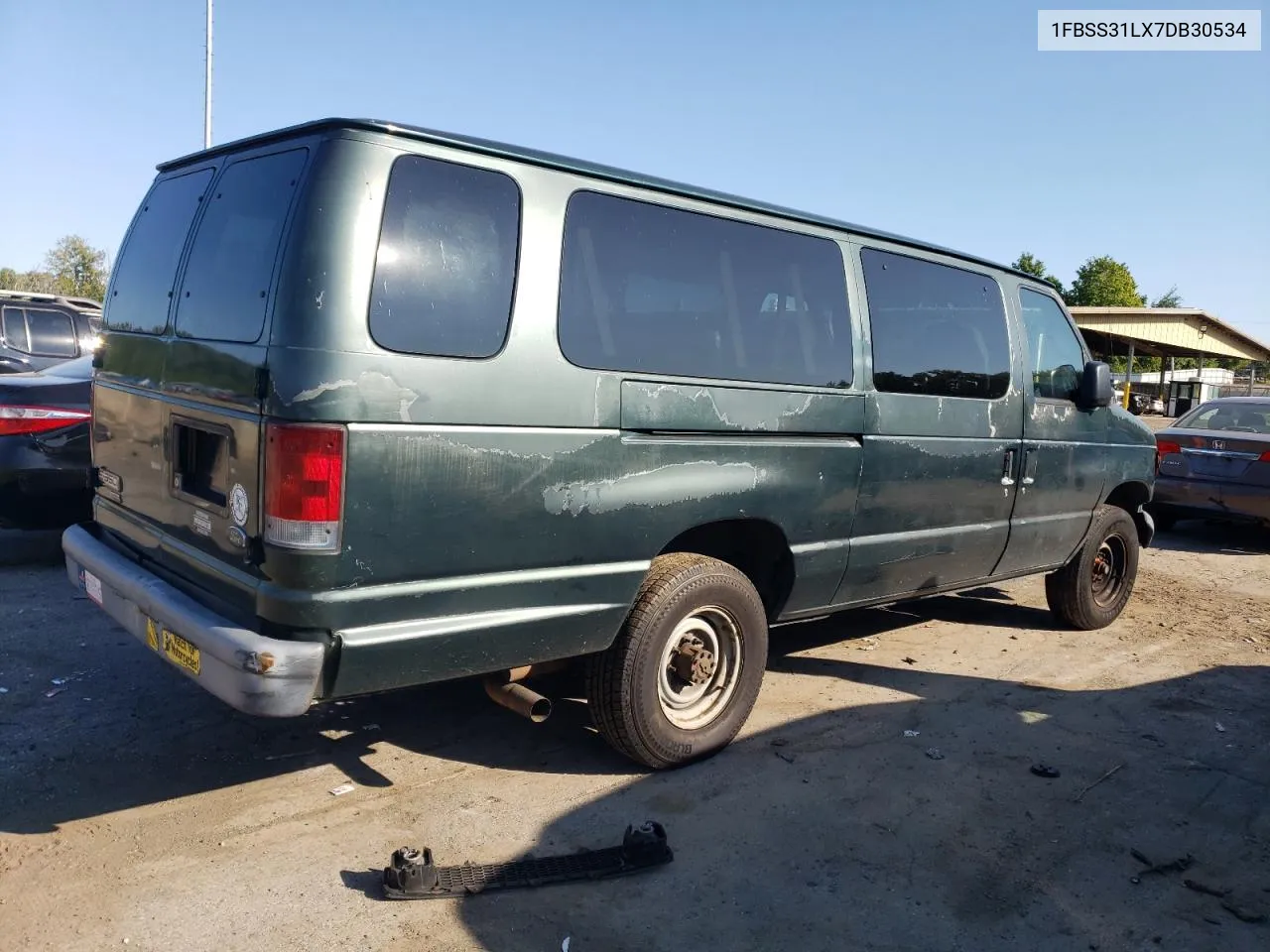 2007 Ford Econoline E350 Super Duty Wagon VIN: 1FBSS31LX7DB30534 Lot: 69966444