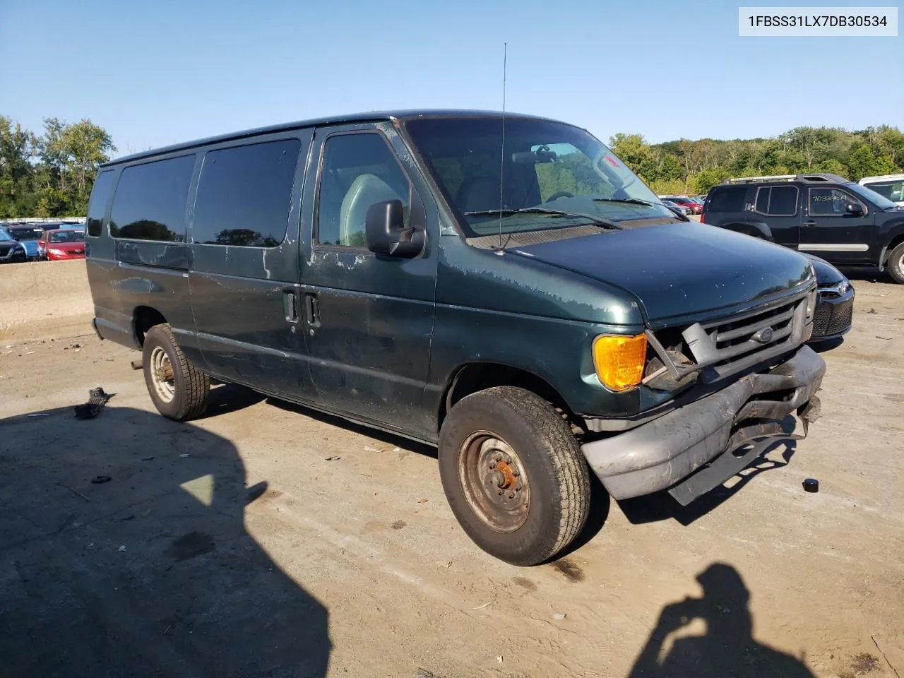 2007 Ford Econoline E350 Super Duty Wagon VIN: 1FBSS31LX7DB30534 Lot: 69966444