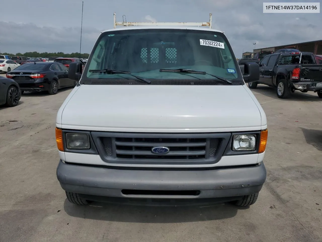 2007 Ford Econoline E150 Van VIN: 1FTNE14W37DA14196 Lot: 70382224