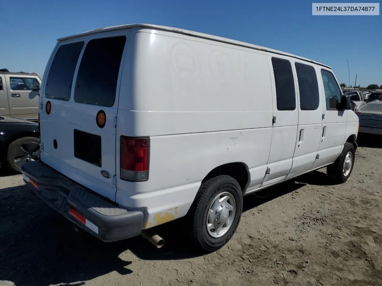 2007 Ford Econoline E250 Van VIN: 1FTNE24L37DA74877 Lot: 71136144