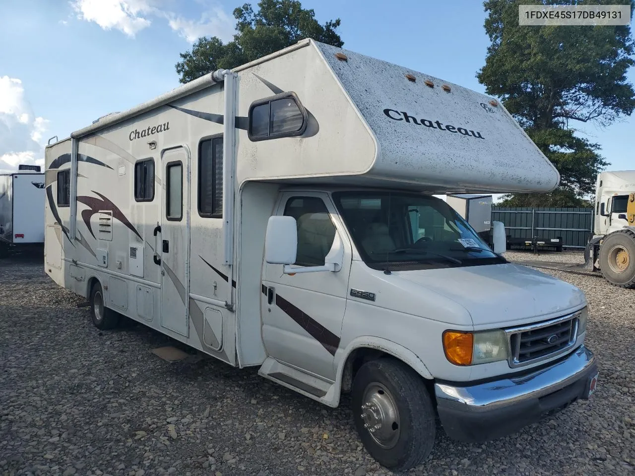 2007 Ford Econoline E450 Super Duty Cutaway Van VIN: 1FDXE45S17DB49131 Lot: 71429974