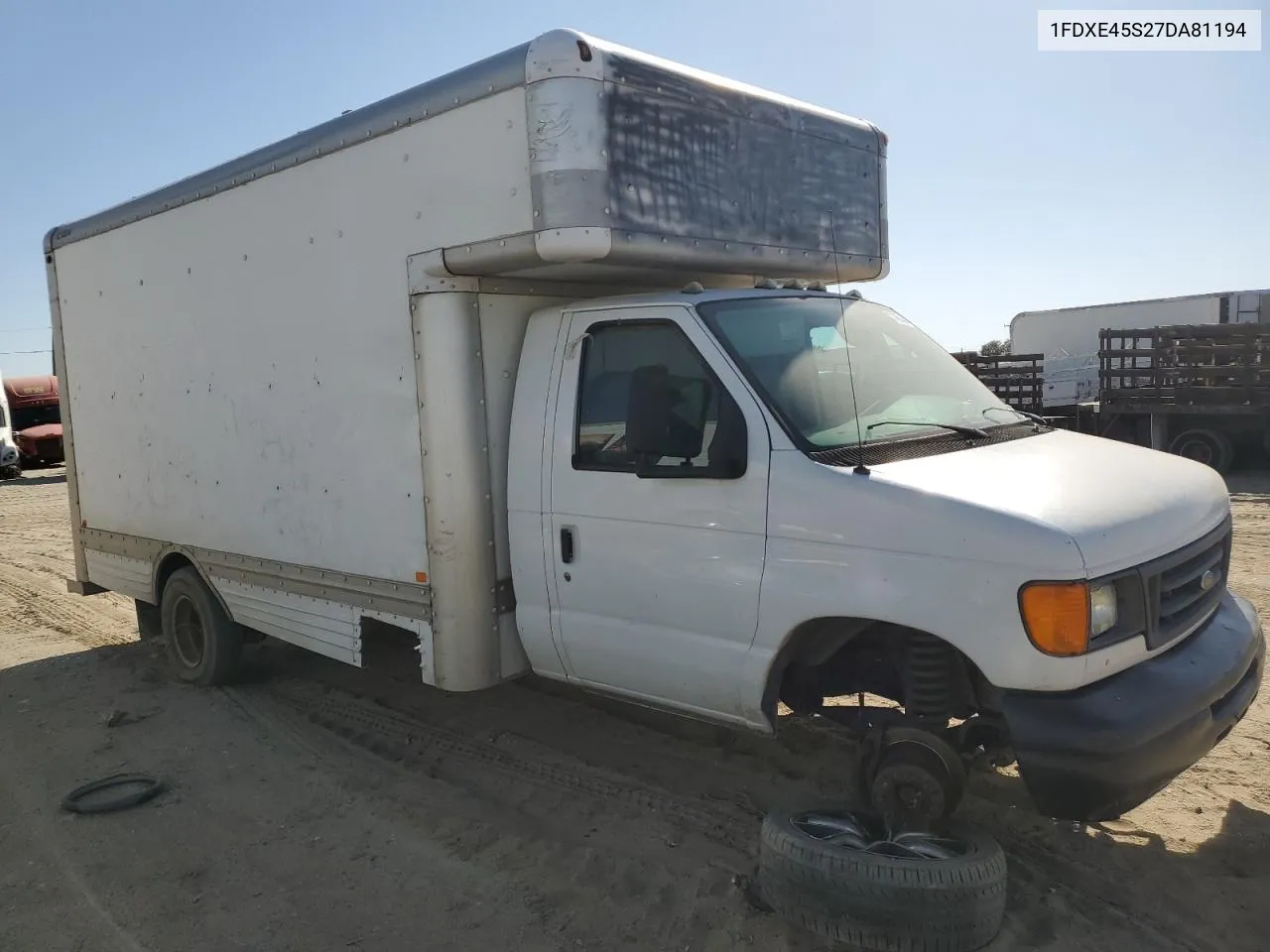 2007 Ford Econoline E450 Super Duty Cutaway Van VIN: 1FDXE45S27DA81194 Lot: 71463454