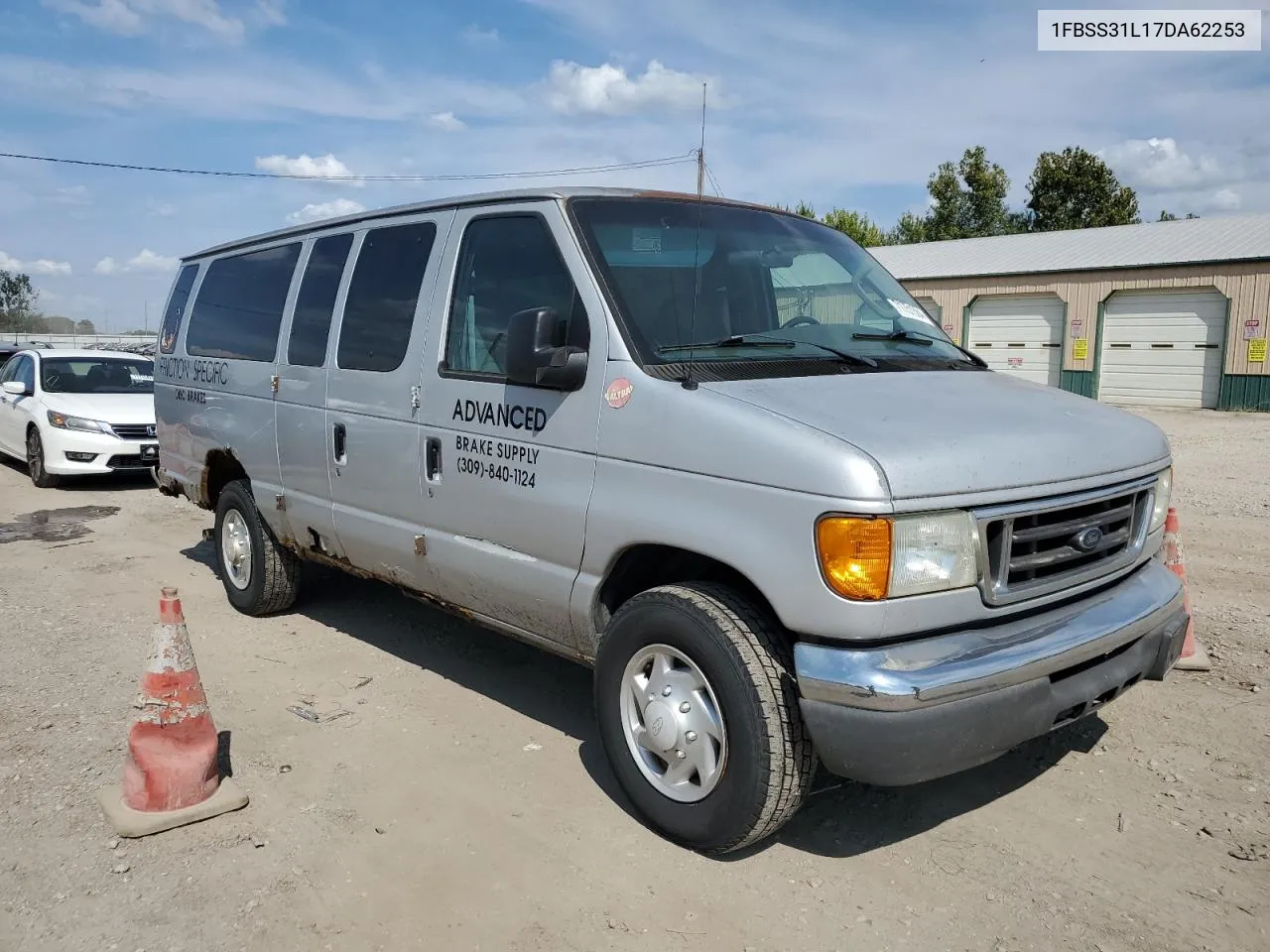 2007 Ford Econoline E350 Super Duty Wagon VIN: 1FBSS31L17DA62253 Lot: 71751364