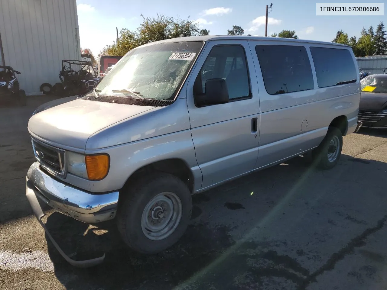 2007 Ford Econoline E350 Super Duty Wagon VIN: 1FBNE31L67DB06686 Lot: 71796304