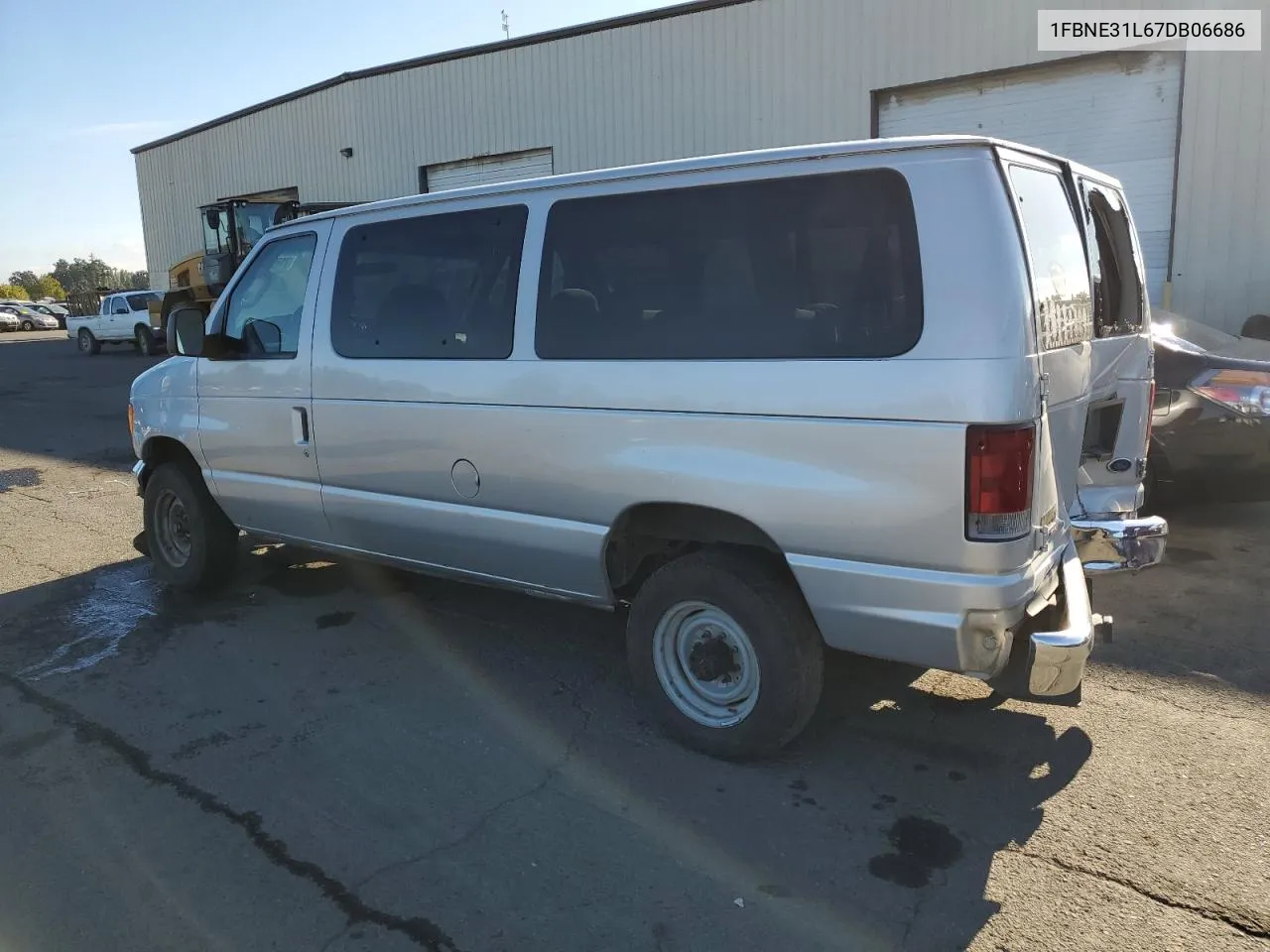 2007 Ford Econoline E350 Super Duty Wagon VIN: 1FBNE31L67DB06686 Lot: 71796304