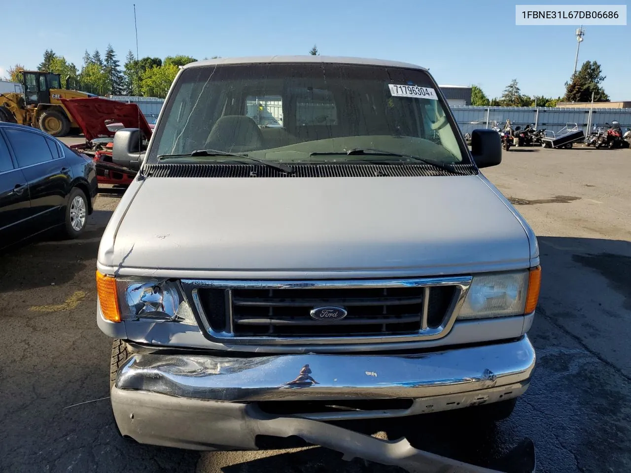 2007 Ford Econoline E350 Super Duty Wagon VIN: 1FBNE31L67DB06686 Lot: 71796304