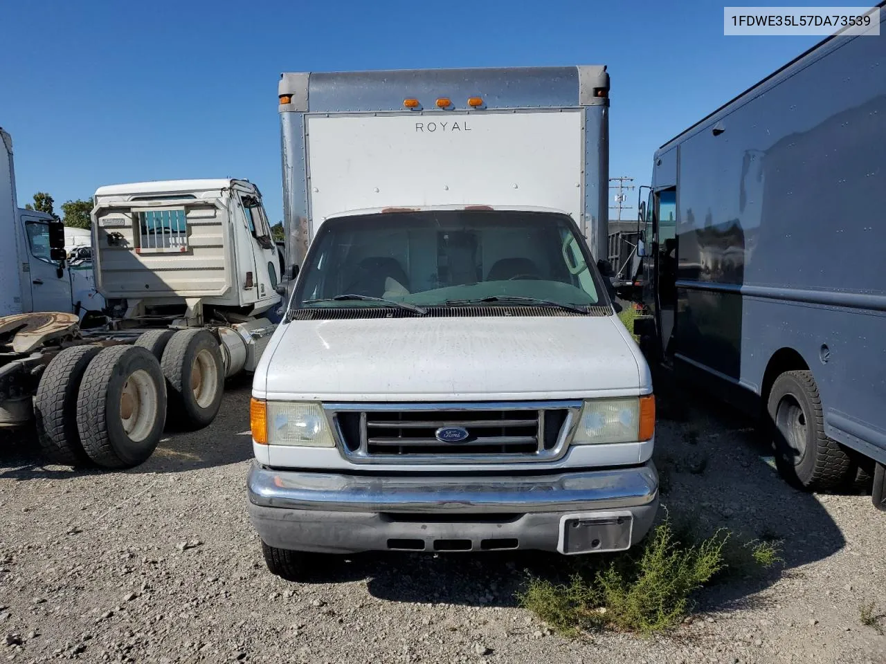 2007 Ford Econoline E350 Super Duty Cutaway Van VIN: 1FDWE35L57DA73539 Lot: 72169424