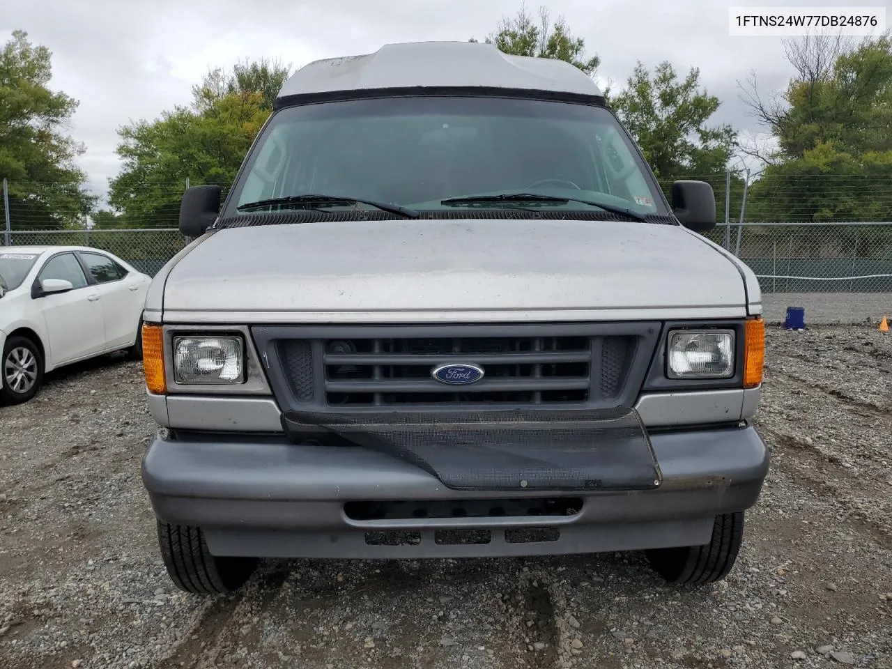 2007 Ford Econoline E250 Van VIN: 1FTNS24W77DB24876 Lot: 72198354