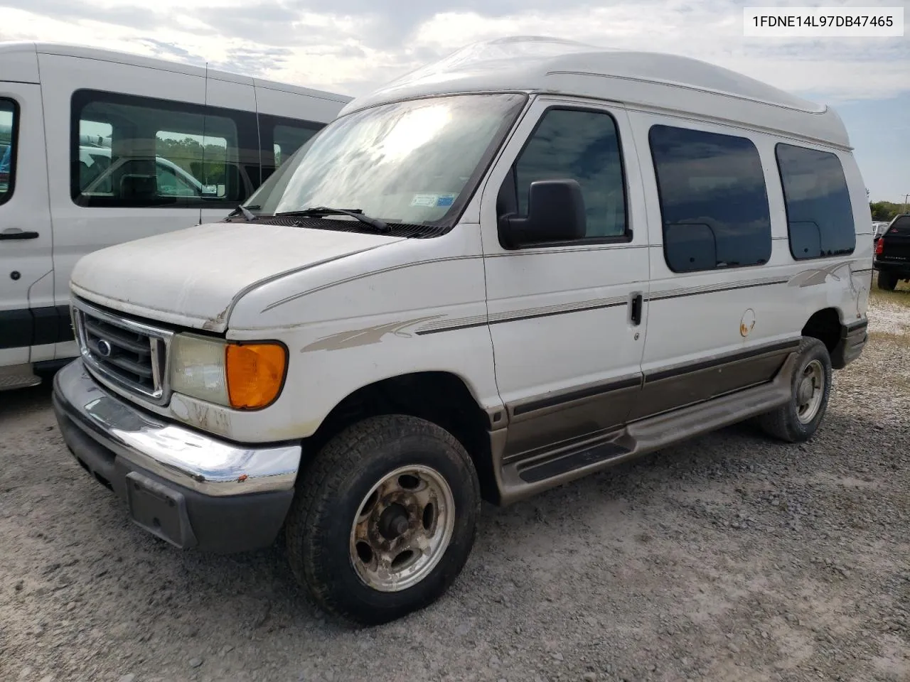 2007 Ford Econoline E150 Van VIN: 1FDNE14L97DB47465 Lot: 72202844