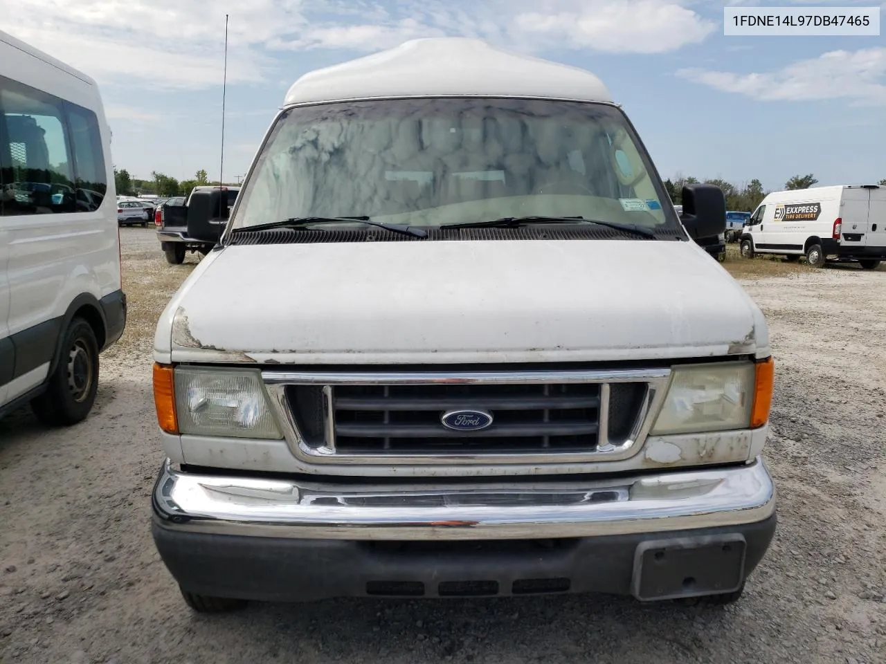 2007 Ford Econoline E150 Van VIN: 1FDNE14L97DB47465 Lot: 72202844