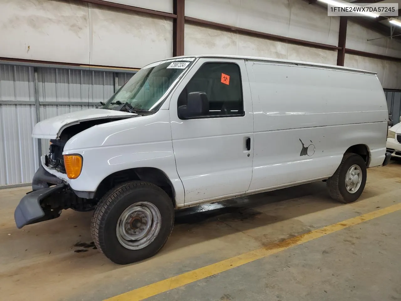 2007 Ford Econoline E250 Van VIN: 1FTNE24WX7DA57245 Lot: 72987334