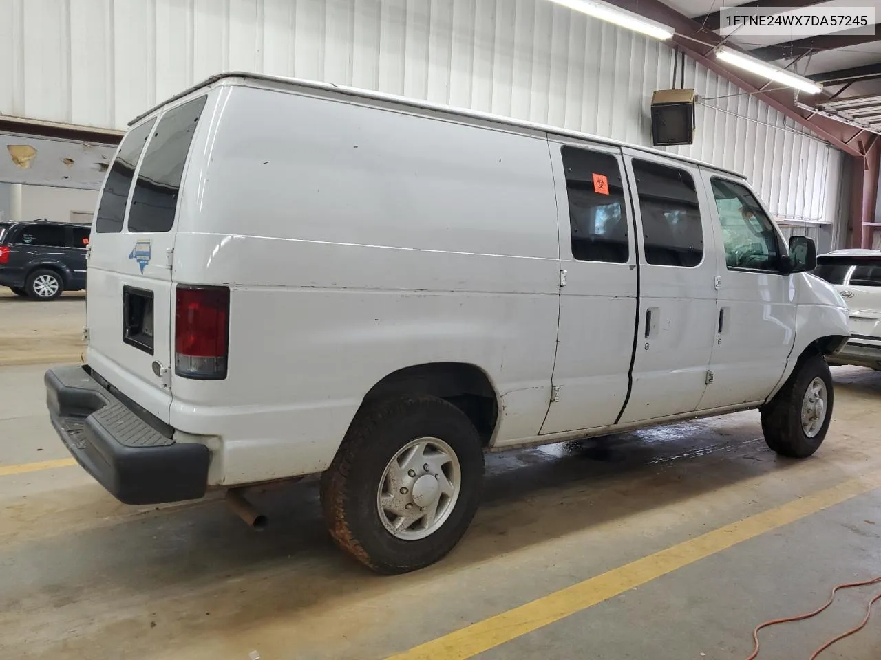 2007 Ford Econoline E250 Van VIN: 1FTNE24WX7DA57245 Lot: 72987334