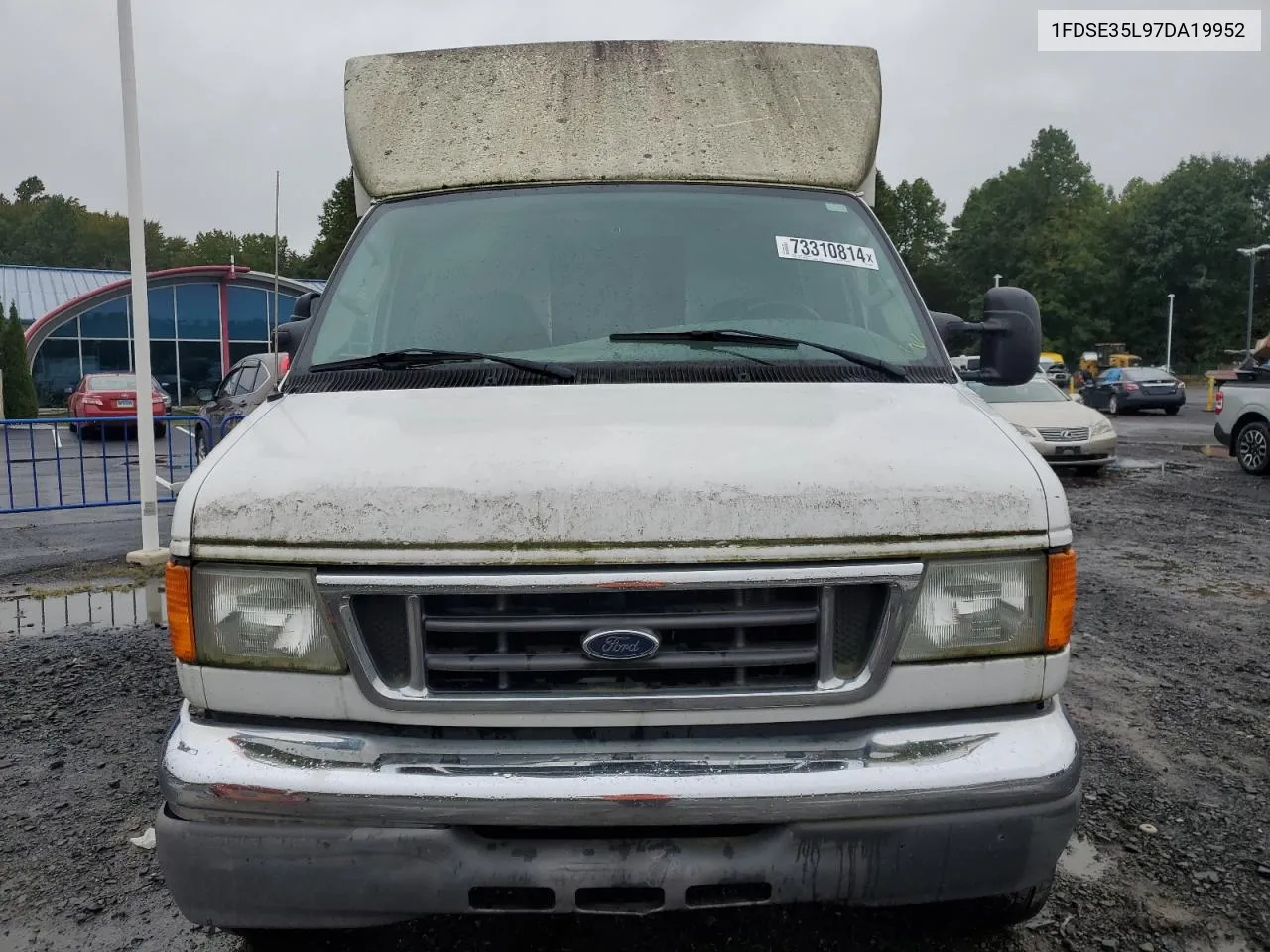 2007 Ford Econoline E350 Super Duty Cutaway Van VIN: 1FDSE35L97DA19952 Lot: 73310814