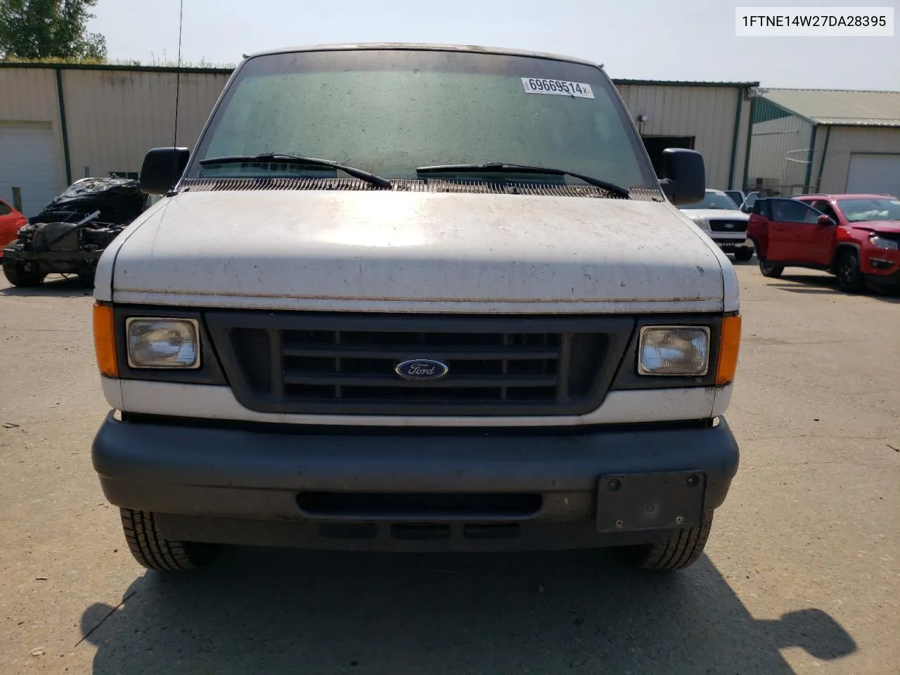 2007 Ford Econoline E150 Van VIN: 1FTNE14W27DA28395 Lot: 73689264