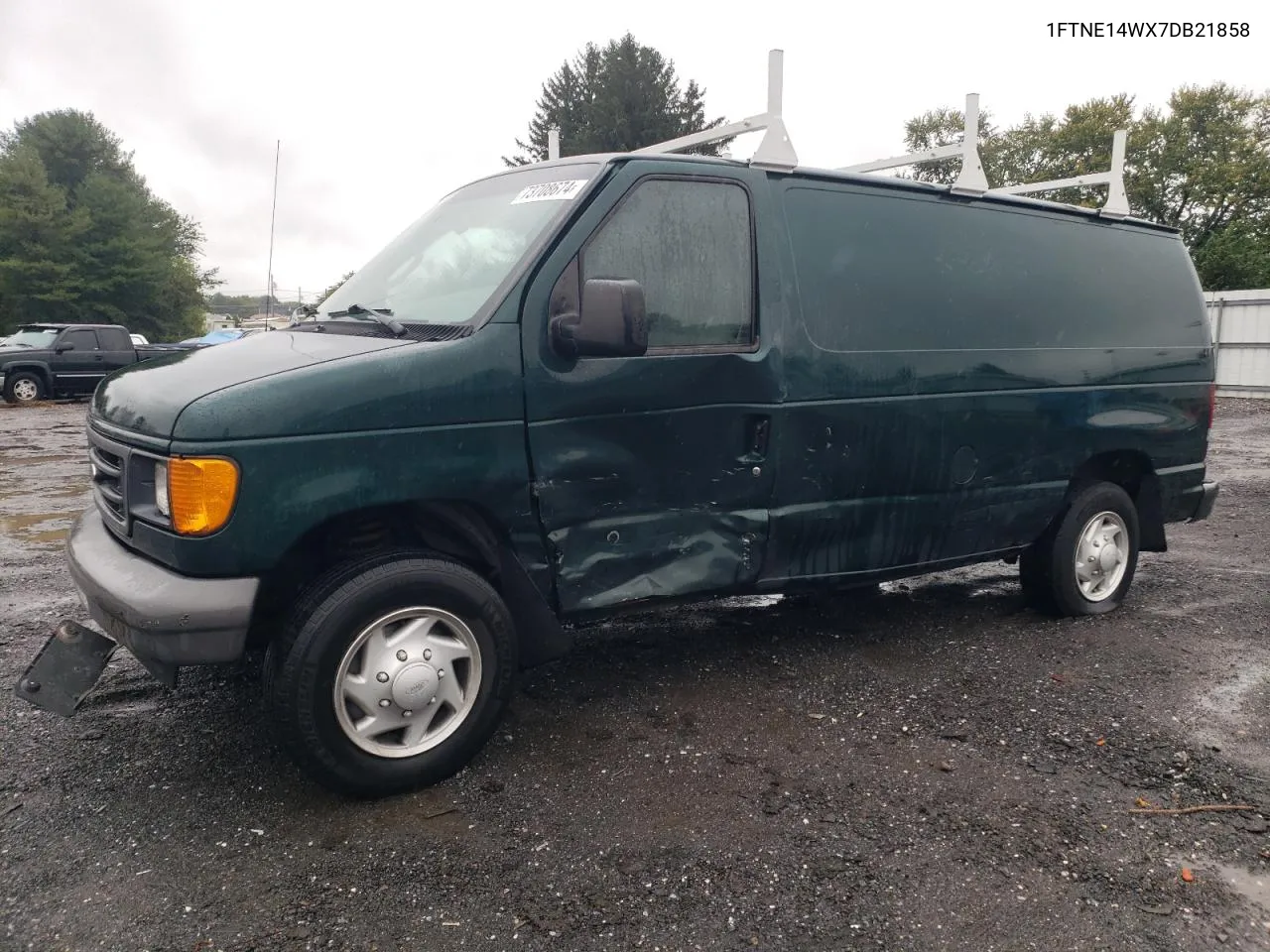 2007 Ford Econoline E150 Van VIN: 1FTNE14WX7DB21858 Lot: 73708674