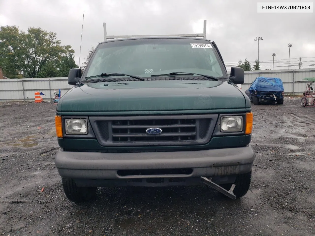 2007 Ford Econoline E150 Van VIN: 1FTNE14WX7DB21858 Lot: 73708674