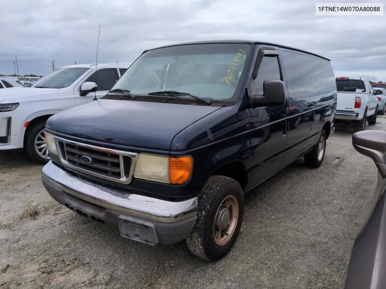 2007 Ford Econoline E150 Van VIN: 1FTNE14W07DA80088 Lot: 74791944