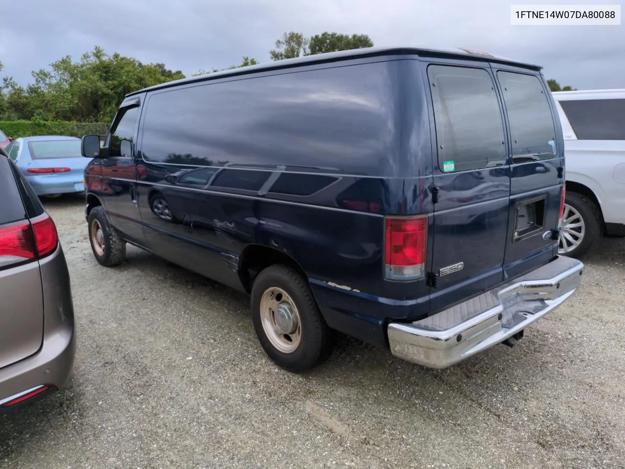 2007 Ford Econoline E150 Van VIN: 1FTNE14W07DA80088 Lot: 74791944