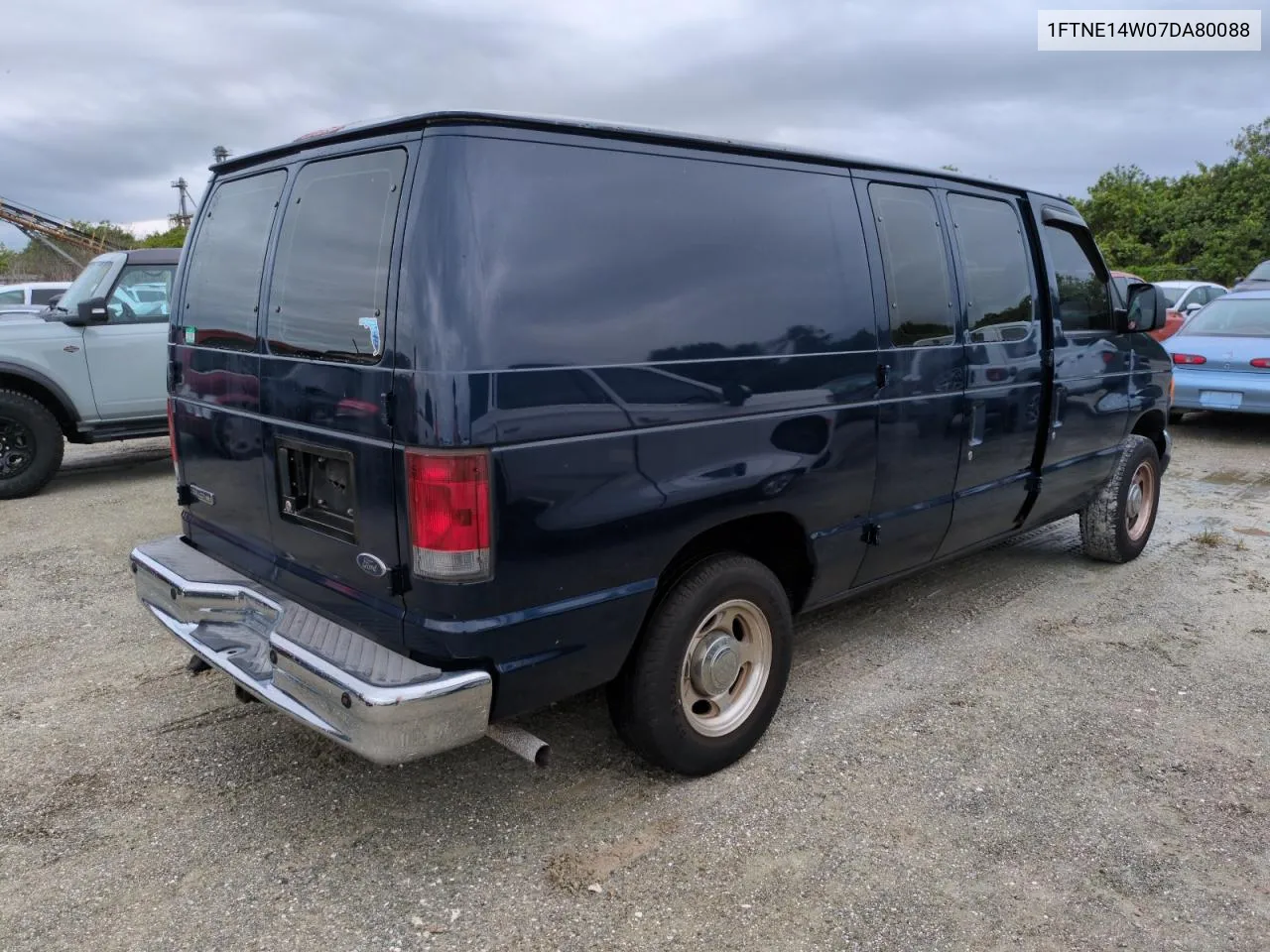 2007 Ford Econoline E150 Van VIN: 1FTNE14W07DA80088 Lot: 74791944