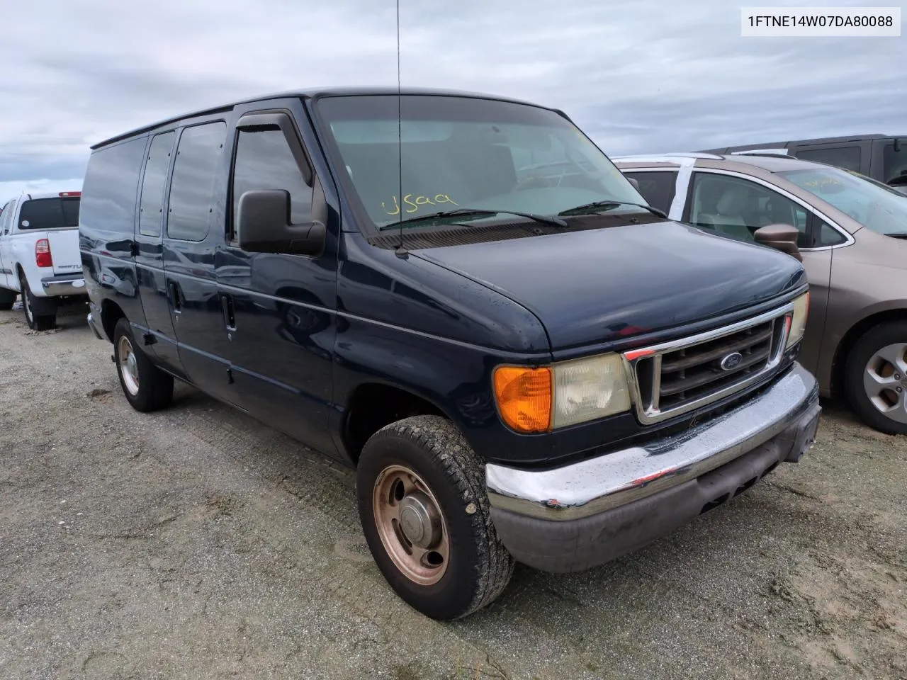 2007 Ford Econoline E150 Van VIN: 1FTNE14W07DA80088 Lot: 74791944