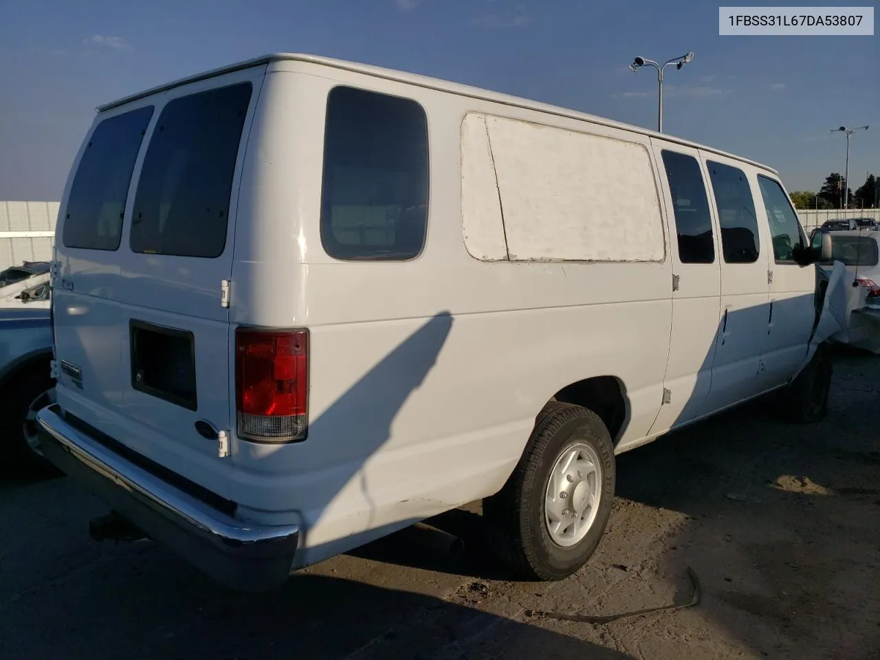 2007 Ford Econoline E350 Super Duty Wagon VIN: 1FBSS31L67DA53807 Lot: 74924114