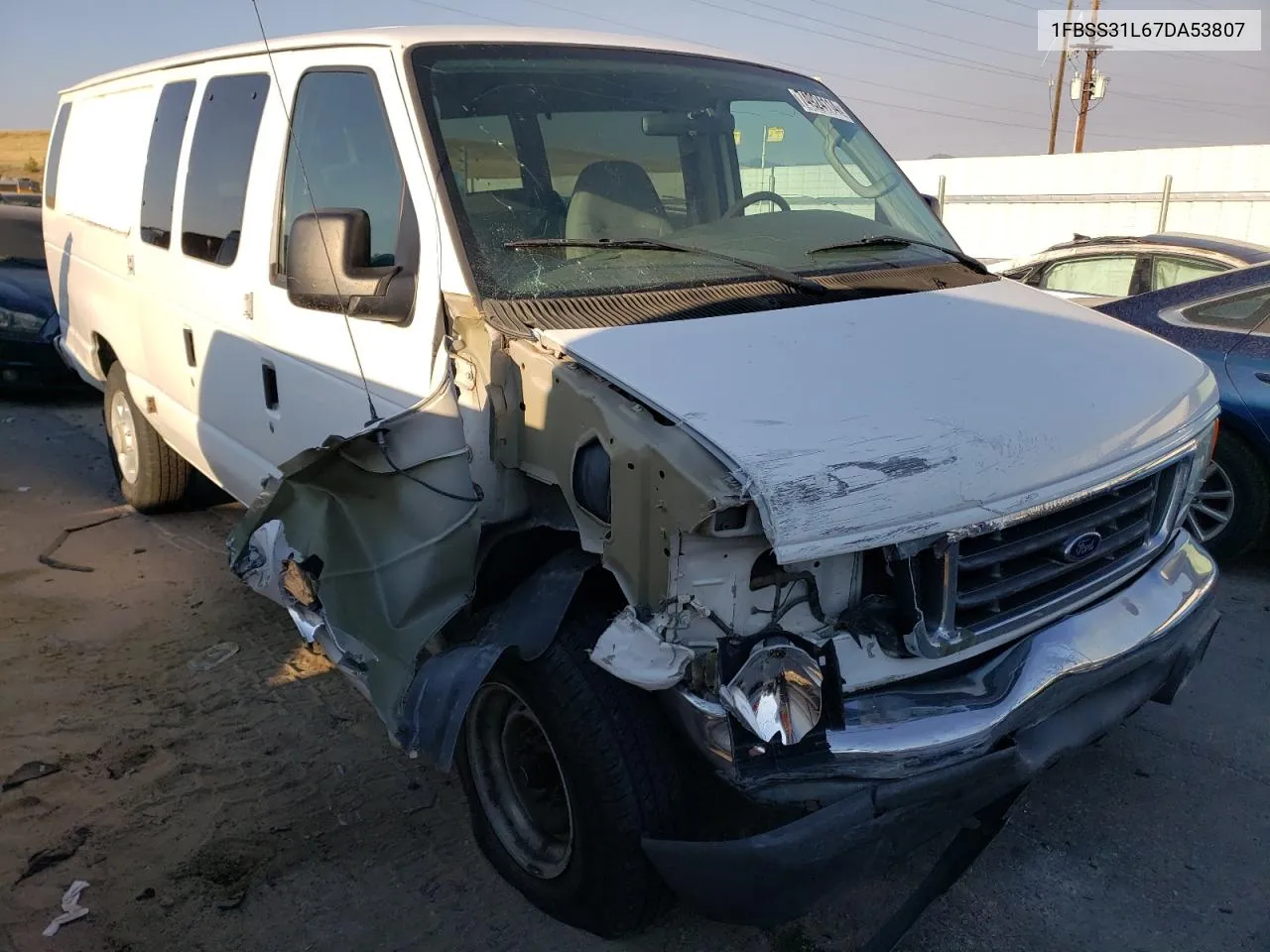 2007 Ford Econoline E350 Super Duty Wagon VIN: 1FBSS31L67DA53807 Lot: 74924114