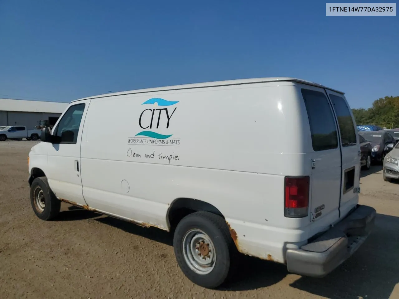 2007 Ford Econoline E150 Van VIN: 1FTNE14W77DA32975 Lot: 75524794