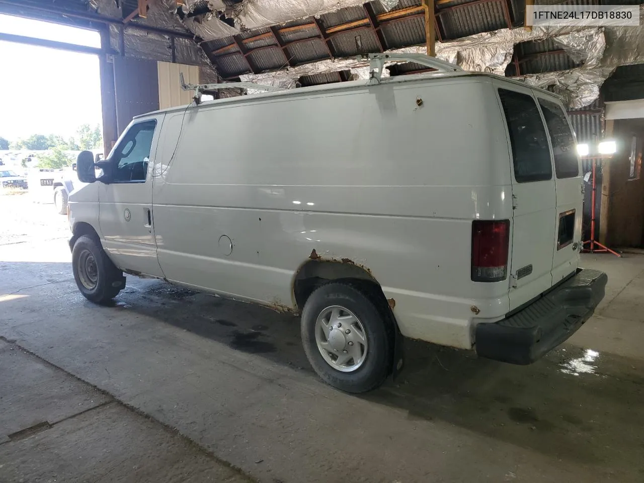 2007 Ford Econoline E250 Van VIN: 1FTNE24L17DB18830 Lot: 75737384