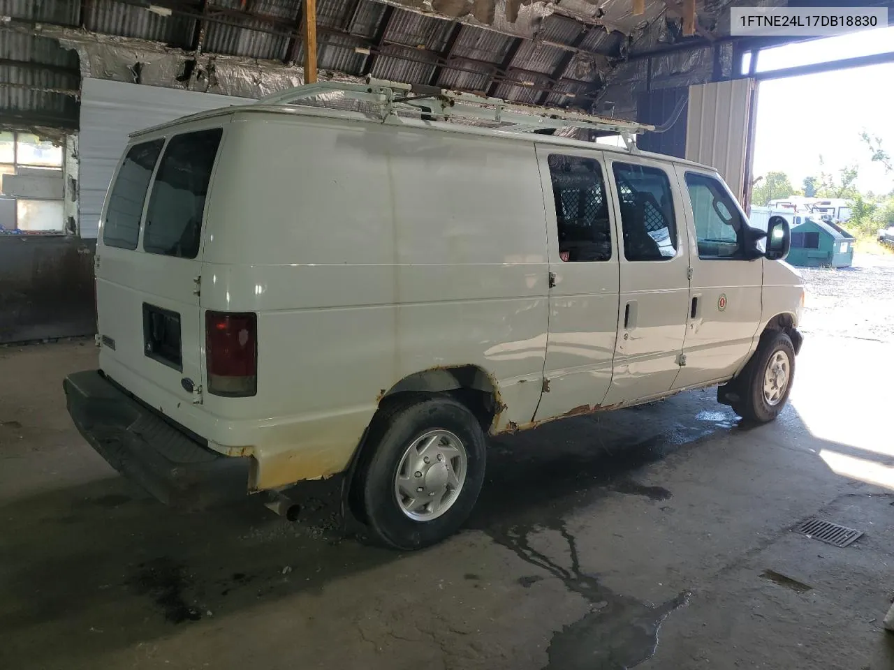 2007 Ford Econoline E250 Van VIN: 1FTNE24L17DB18830 Lot: 75737384