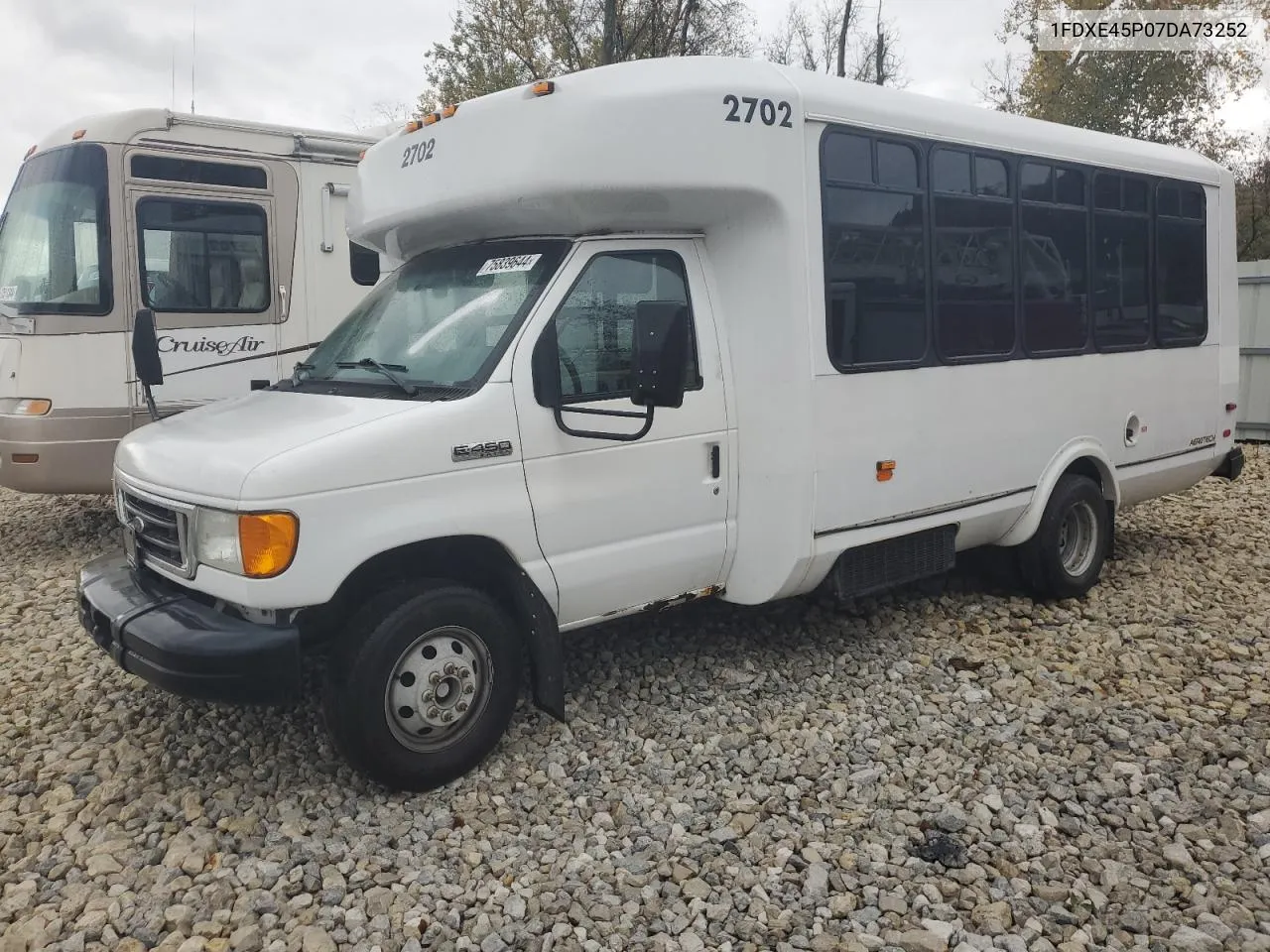 2007 Ford Econoline E450 Super Duty Cutaway Van VIN: 1FDXE45P07DA73252 Lot: 75839644