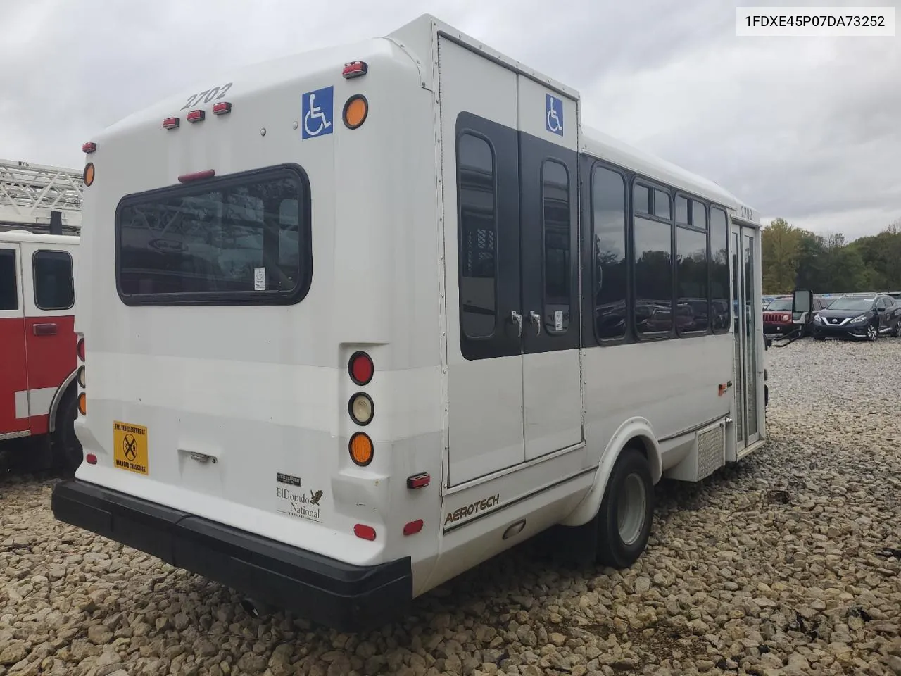 2007 Ford Econoline E450 Super Duty Cutaway Van VIN: 1FDXE45P07DA73252 Lot: 75839644