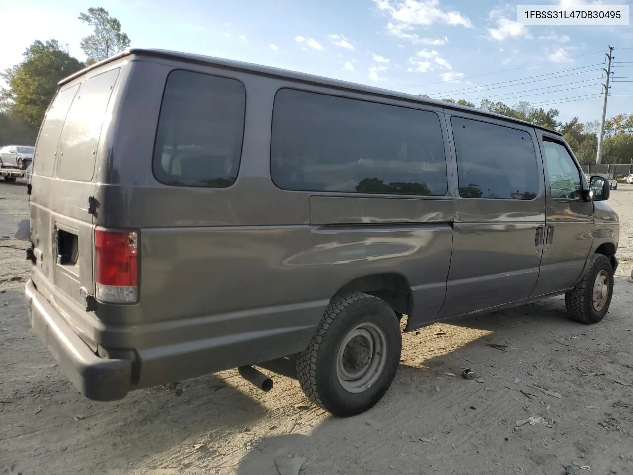 2007 Ford Econoline E350 Super Duty Wagon VIN: 1FBSS31L47DB30495 Lot: 75925784